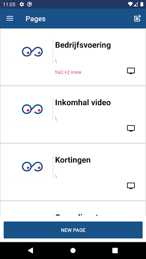 Android application Oscart Quick Content screenshort