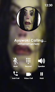 Ayuwoki Fake Call Prank