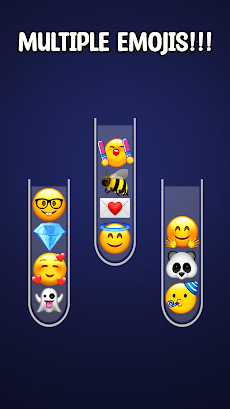 Emoji Sort Puzzle:ColorSortingのおすすめ画像4