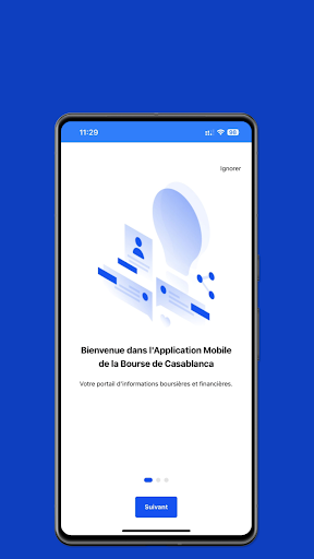 Android application Casablanca Bourse screenshort