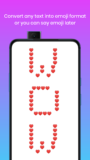 Text to emoji 🤩 emoji letter Screen 3