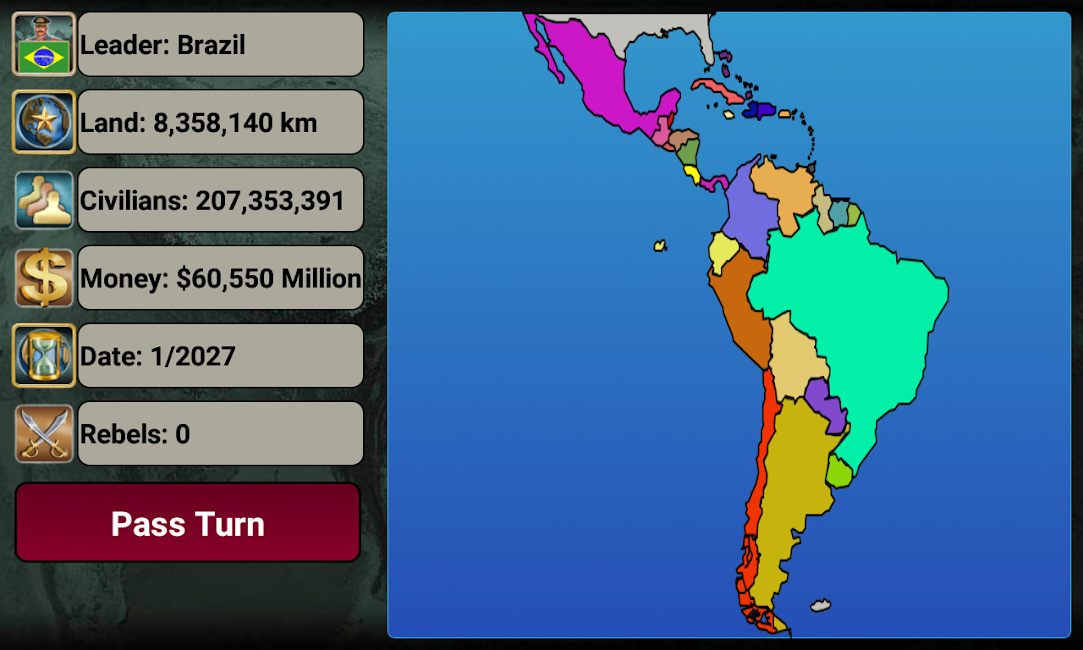 Latin America Empire mod