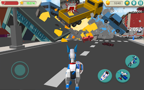 Robot Dog City Simulator MOD APK (UNLIMITED GOLD) 2