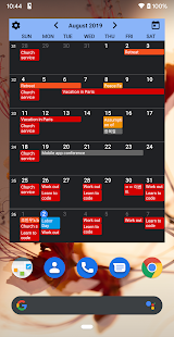 Calendar Widgets : Month Agenda calendar widget 1.1.43 APK screenshots 2