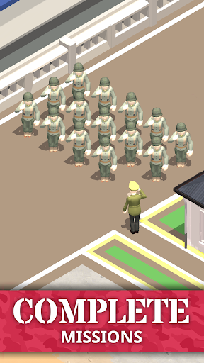 Pangkalan Tentara Idle: Game Tycoon