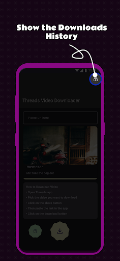 Threds Video Downloader Screen 2