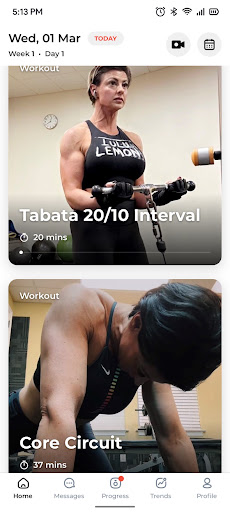 YOUR FITNESS CHICK Screen 2