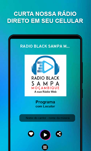 Rádio Black Sampa Moçambique Screen 2