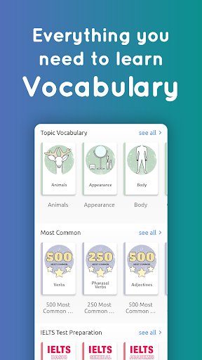 Screenshot of LanGeek | English Vocabulary