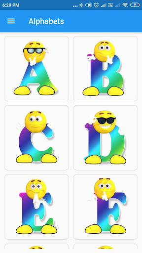 ABCD - KIDS APP Screen 2