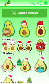 Screenshot 23 stickers Aguacate android