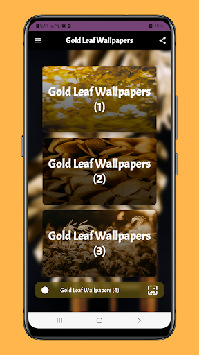 gold leaf wallpapers