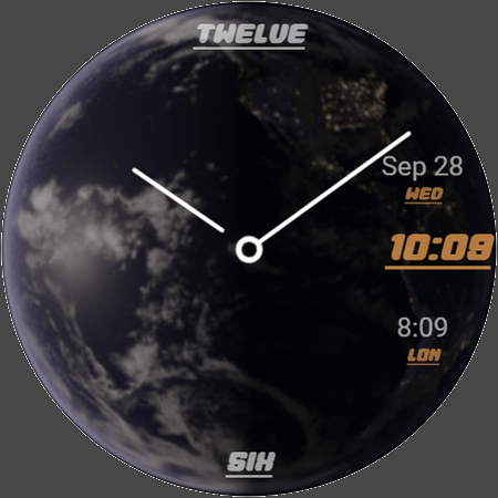 TO THE WORLD - WATCH FACE Screen 3