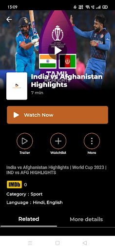 Android application Smashtress TV screenshort