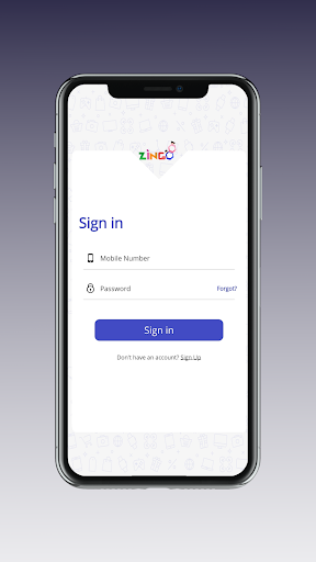 Zing Online Shopping App Screen 3
