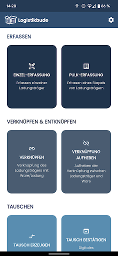 Android application Logistikbude Companion screenshort