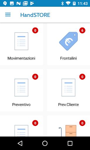 HandSTORE Screen 2