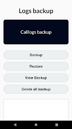 SMS , Call Logs , Contacts Backup & Restore