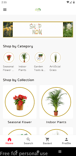 Android application Naseem Garden screenshort