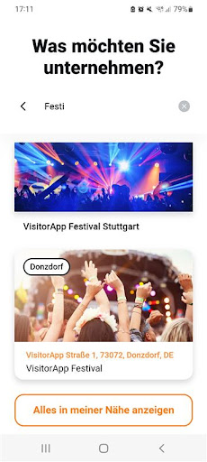 VisitorApp Screen 3