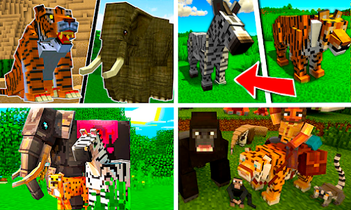 تعديل الحيوانات ل Minecraft PE