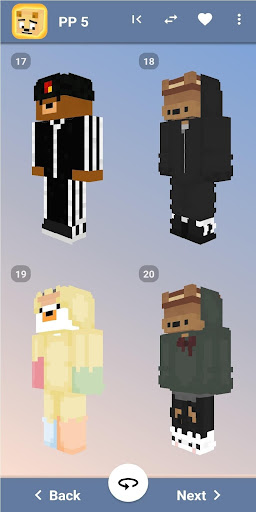Android application Bear Skins Minecraft screenshort