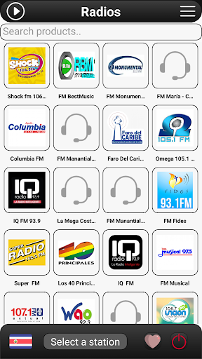 Android application Costa Rica Radio FM screenshort