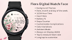 screenshot of Flora Digital Watch Face