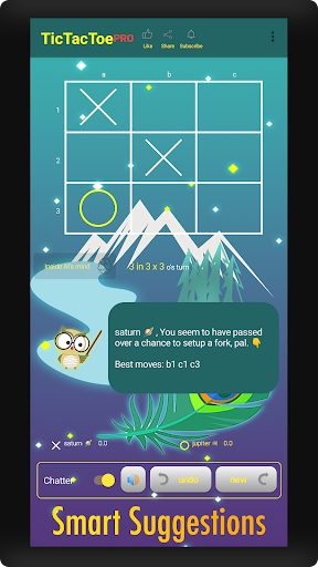 Android application Tic Tac Toe screenshort