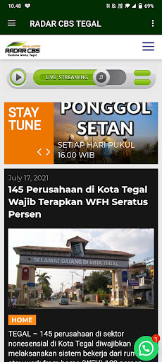 Radar Tegal Grup Screenshot 1 - AppWisp.com
