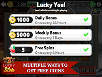 screenshot of Lucky Slots