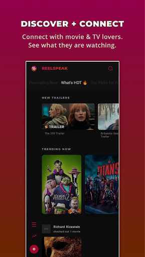 Android application ReelSpeak - Movie & TV Reviews screenshort