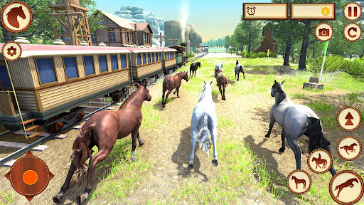Virtual Wild Horse Family Sim screenshot 10