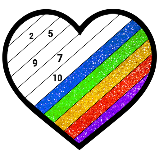 Download Glitter Color Adult Coloring Book By Number Pages Apps On Google Play