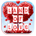 Cover Image of Télécharger Clavier animé Land of Love + Fond d'écran animé  APK