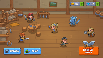 Game screenshot IDLE DUNGEON: Auto Roguelike apk download