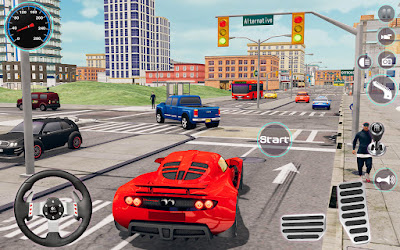 echte Auto Fahrschule 3d poster 2