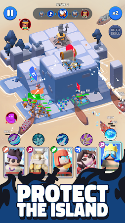 Game screenshot North War: Island Defense 3D mod apk