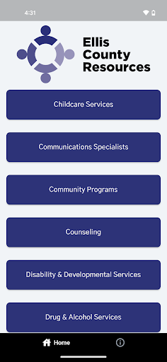Ellis County Resources Screen 2