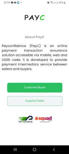 Payconfidence Screen 2
