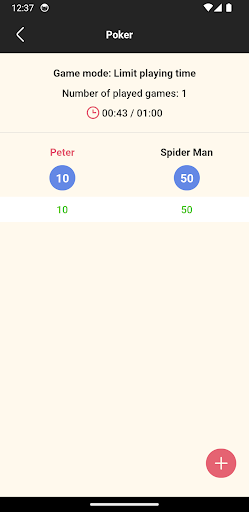 Score points Screen 3