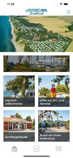 Android application Ostseecamp Seeblick screenshort