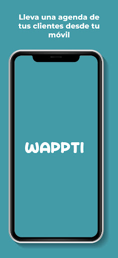 Android application WAPPTI - Agenda de Clientes screenshort