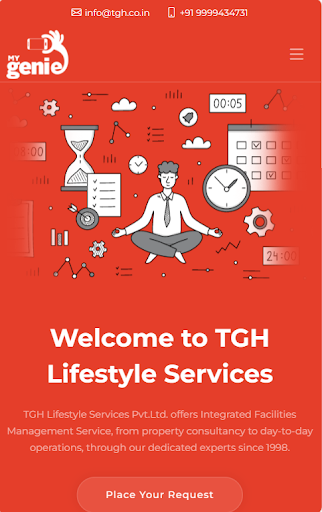 Android application TGH MyGenie screenshort