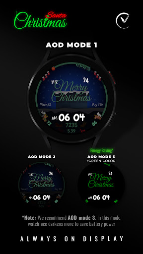 CHRISTMAS SANTA Watch Face screenshot 20