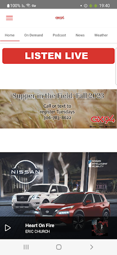 Android application GX94 Now That’s Country screenshort