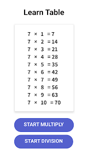 Times Table  – Learn Math 1