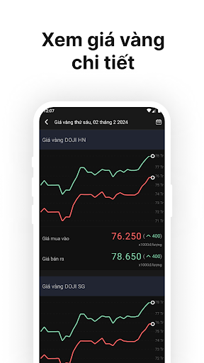 Giá Vàng Hôm Nay Screen 2