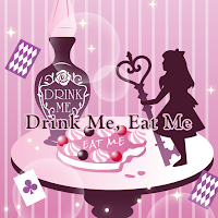 Alice Theme Drink Me,Eat Me