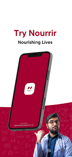 Android application Nourrir screenshort